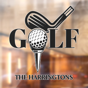 Custom Name Golf