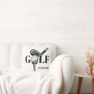 Custom Name Golf Cushion