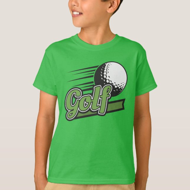 Custom Name Golf T-Shirt (Front)