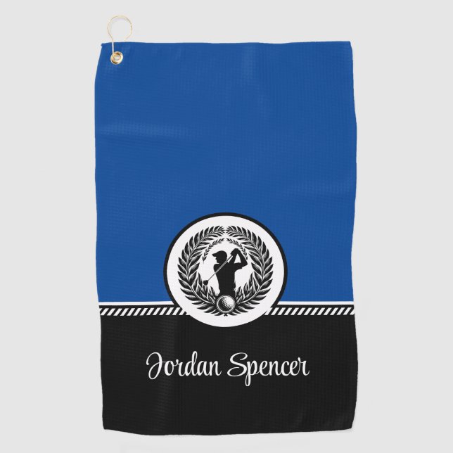 Custom Name Golf Towel (Front)