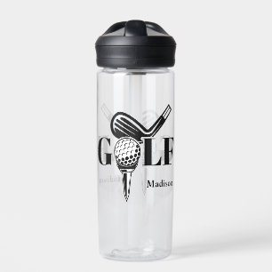 Custom Name Golf Water Bottle