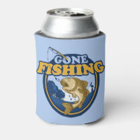 Custom Name Gone Fishing