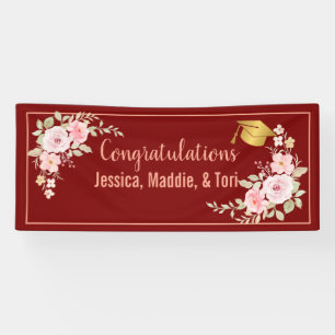 Custom Name Graduation Banner