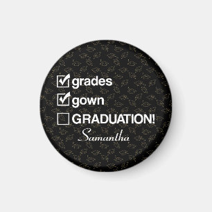 Custom Name Graduation Gift   Funny Graduation Magnet