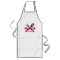 Custom name grillmaster utensils BBQ apron for men