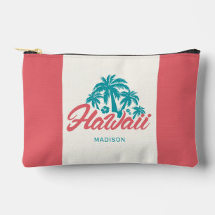 Custom Name Hawaii Accessory Pouch