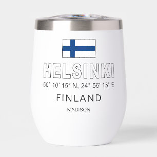 Custom Name Helsinki Coordinates