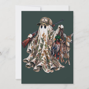 Custom Name Hunting mallard duck Deer rabbit Invitation