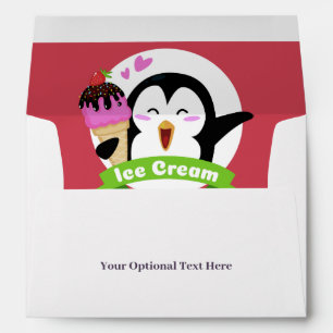 Custom Name Ice Cream Envelope