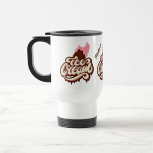 Custom name Ice cream mugs