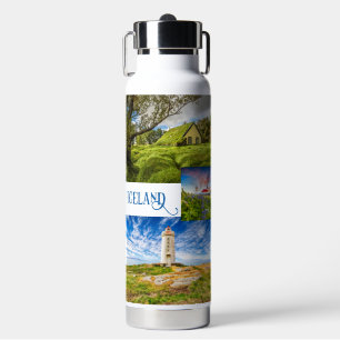 Custom Name Iceland Water Bottle