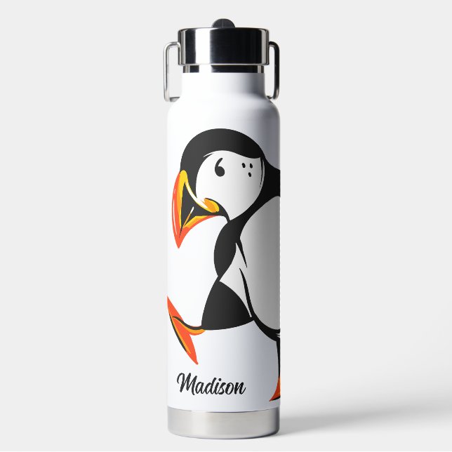 Custom Name Iceland Water Bottle (Front)