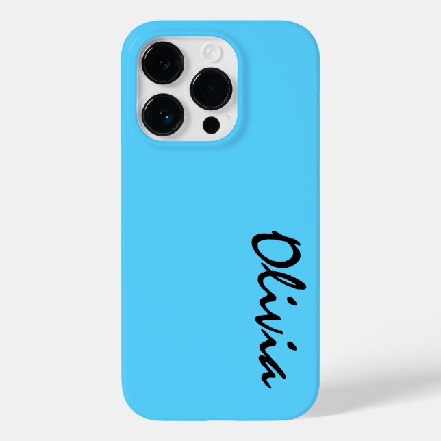 Custom Name iPhone 14 Pro Case (Back)