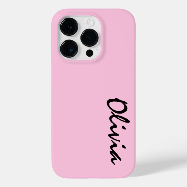 Custom Name iPhone 14 Pro Case (Back)