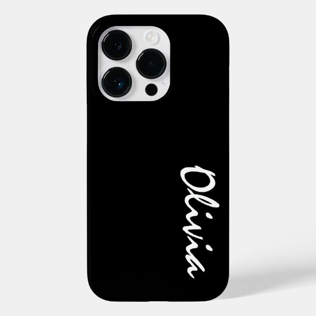 Custom Name iPhone 14 Pro Case (Back)