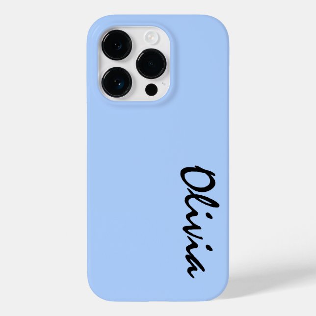 Custom Name iPhone 14 Pro Case (Back)