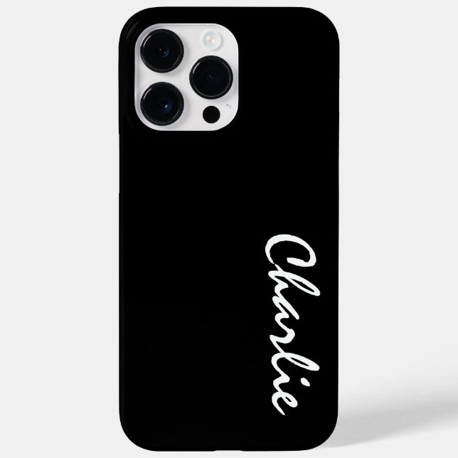 Custom Name iPhone 14 Pro Max Case (Back)