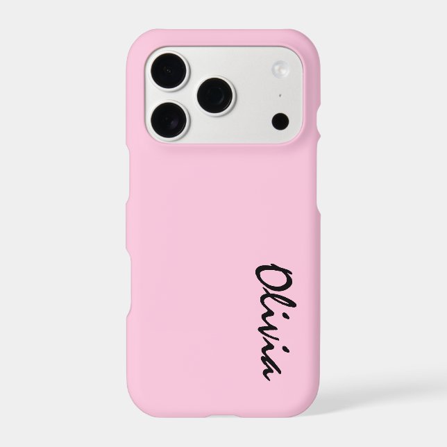Custom Name iPhone Case (Back)