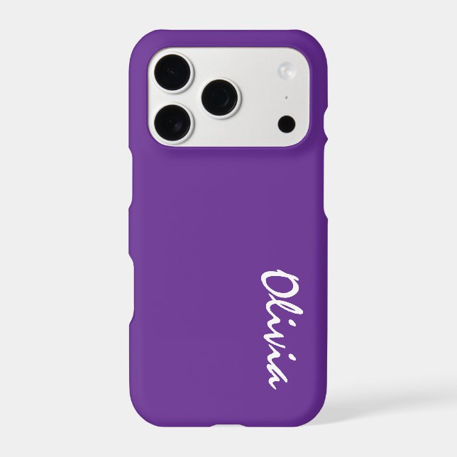 Custom Name iPhone Case (Back)