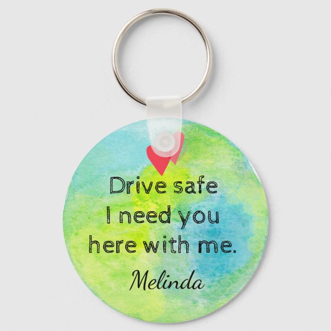 Custom Name Key Chain For Husband/Boyfriend/Kids (Front)