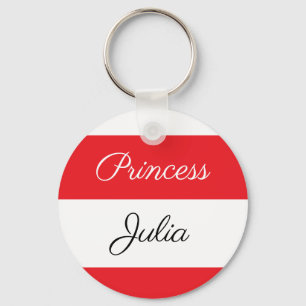 Custom name keychain personalised key chain