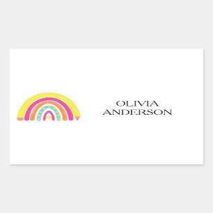 Custom Name Labels for School Supplies 