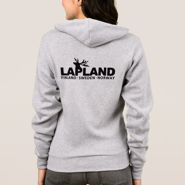 Custom Name LAPLAND Hoodie (Back)