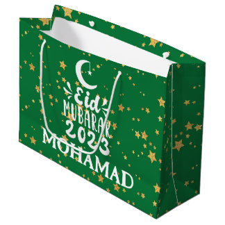 Custom Name Large Eid 2023 Gift Bag