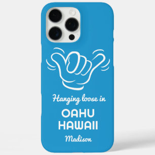 Custom Name, Location & Colour Shaka iPhone 16 Pro Max Case
