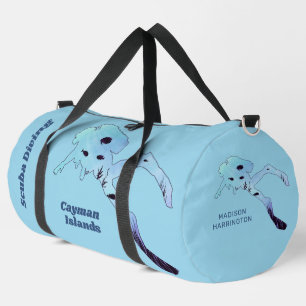Custom Name & Location Scuba Diving Duffle Bag