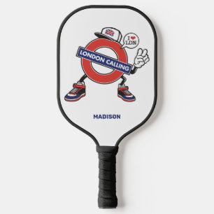 Custom Name London Calling Pickleball Paddle