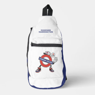 Custom Name London Calling Sling Bag