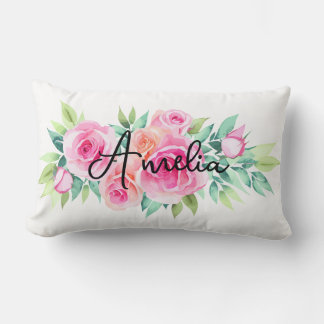 Custom Name Lumbar Cushion