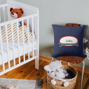 Custom Name Mechanic  Cushion