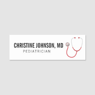 Custom Name   Medical Stethoscope   Doctor Nurse Name Tag