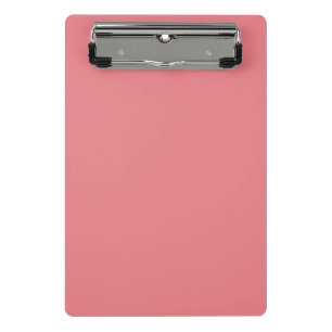 Custom Name Minimalist One Colour  Mini Clipboard