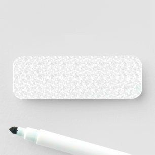 Custom Name Minimalist Tote Bag Gift Tag