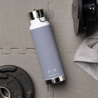Custom Name Monogram 25oz  Water Bottle
