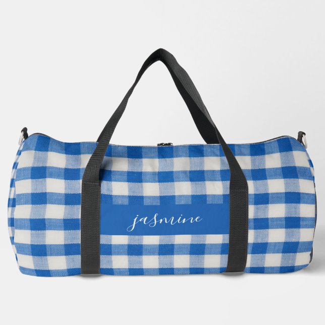 Custom Name monogram  Duffle Bag (Front)