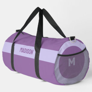 Custom Name & Monogram Duffle Bag