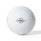 Custom name monogram golf balls for men and women
