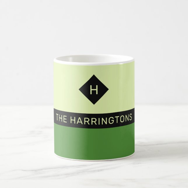 Custom name & monogram mugs (Center)