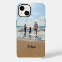 Custom Name Monogram Photo Case-Mate iPhone Case
