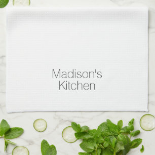 Custom Name Mother's day Birthday gift Tea Towel