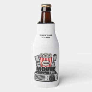 Custom Name Movie Time Bottle Cooler