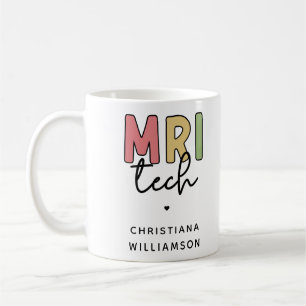 Custom Name MRI Tech   MRI Technologist Gifts Coffee Mug