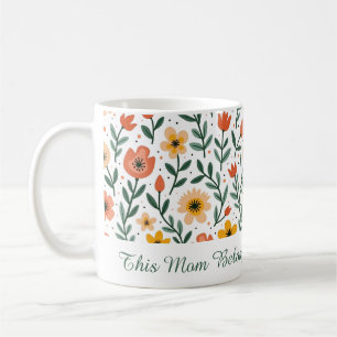 Custom Name Mug for Mum – “This Mother Belongs To”