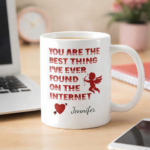 Custom Name Mug Funny Online Dating Gift