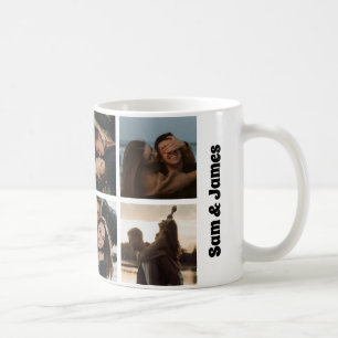custom name mug, personalised couple mug, romantic coffee mug