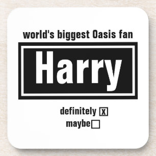 Custom Name Music Gift Coaster